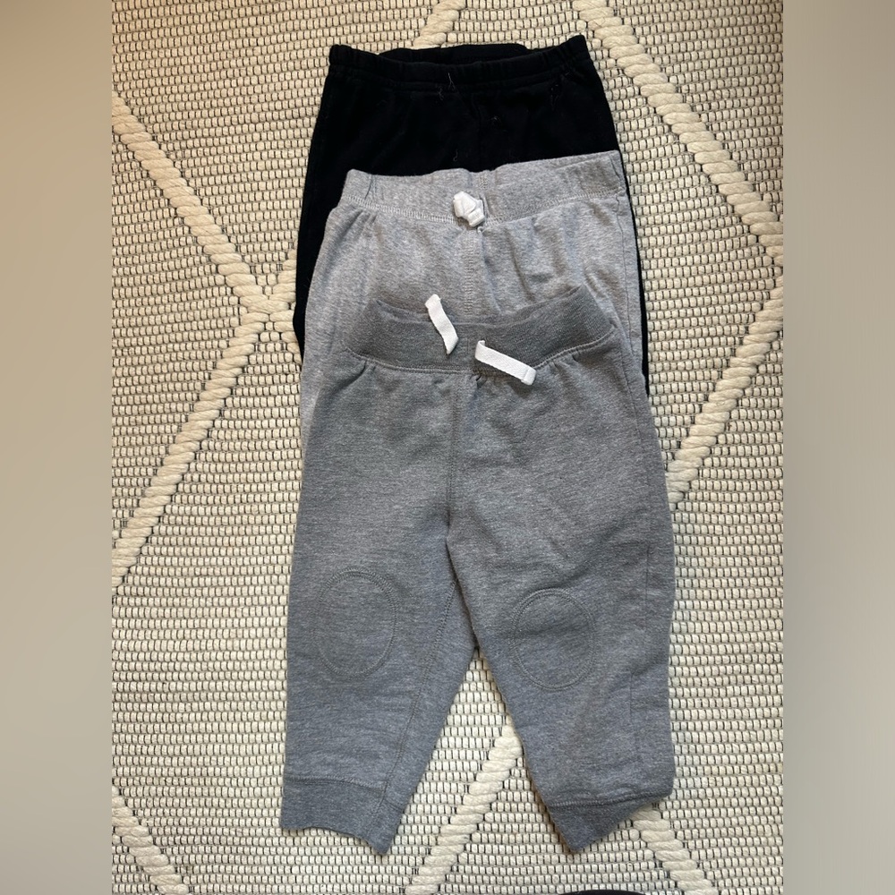 Set of 3 carters boys sweatpants and leggings 12 months carters